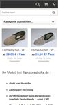 Mobile Screenshot of filzhausschuhe.de